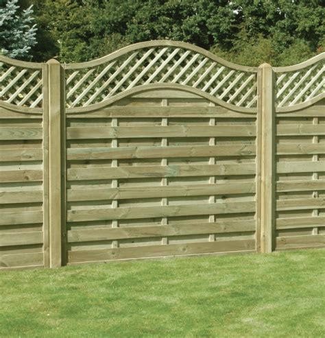 cheap omega fence panels|lattice top fence panels b&q.